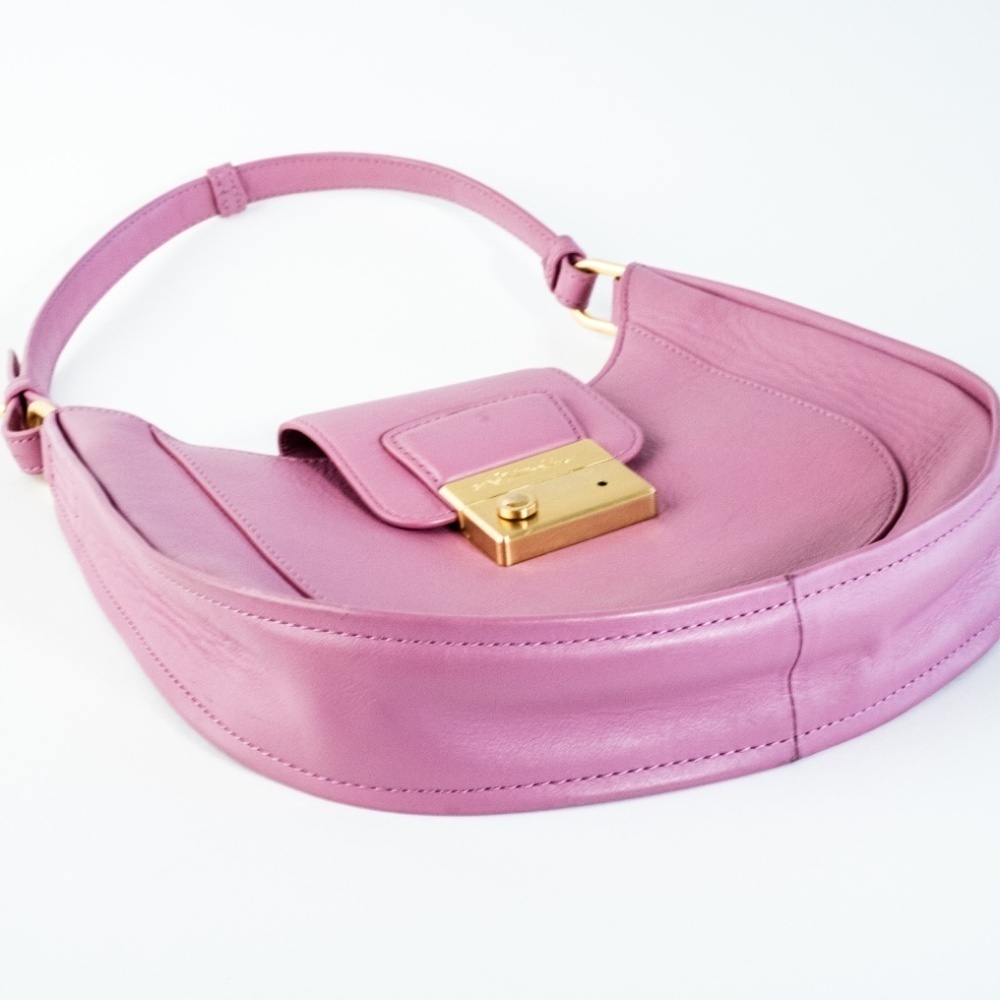 3.1 Phillip Lim Pashli Modern Hobo Bag Pink $750 Retail - Picture 11 of 11